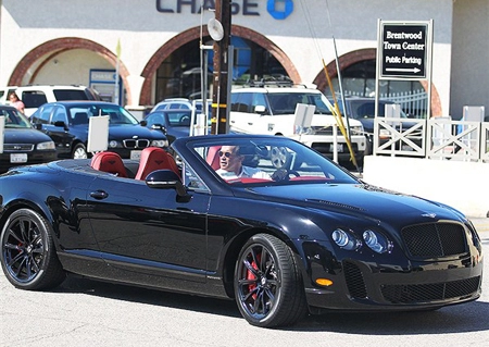  các sao phải lòng bentley continental gtc 