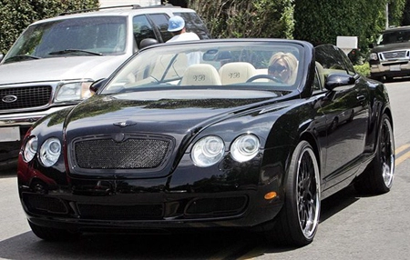  các sao phải lòng bentley continental gtc 