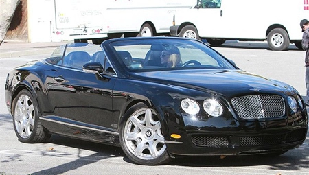  các sao phải lòng bentley continental gtc 