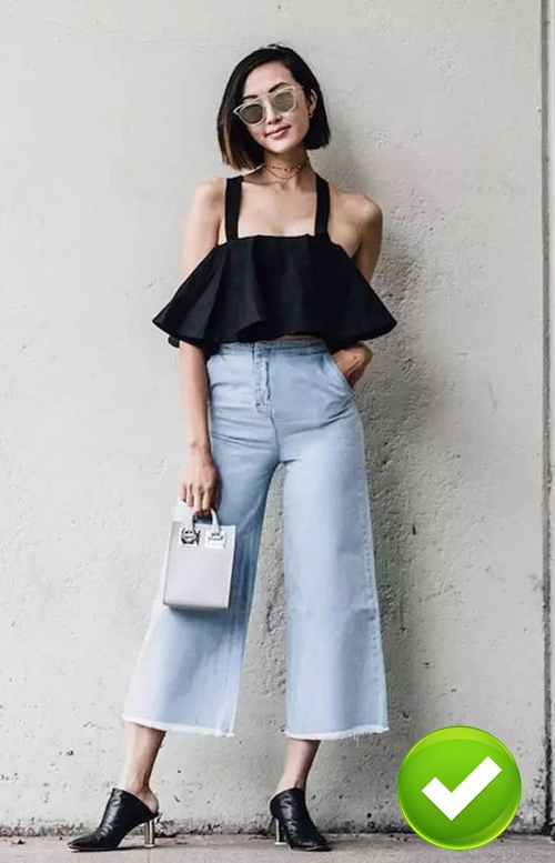 Cách chọn đồ cho chân ngắn mét rưỡi một phát đẹp ngay