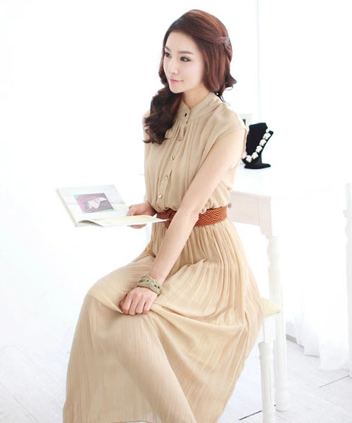 Cách mix đồ đẹp với váy maxi