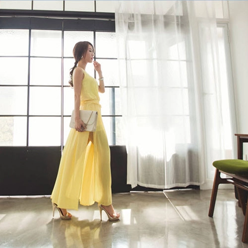 Cách mix đồ đẹp với váy maxi