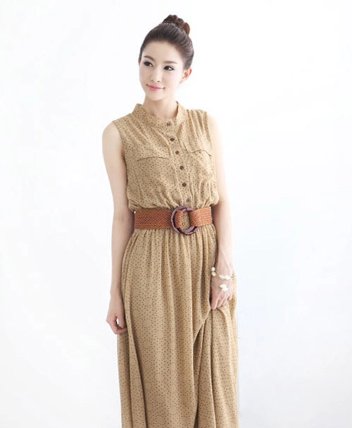 Cách mix đồ đẹp với váy maxi