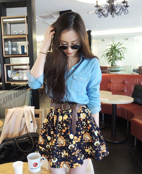 Cách mix hợp mốt cho nàng mê đồ jean