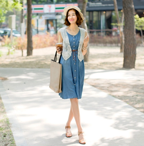 Cách mix hợp mốt cho nàng mê đồ jean