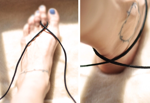 Chế giầy - sandal đơn giản mà đẹp
