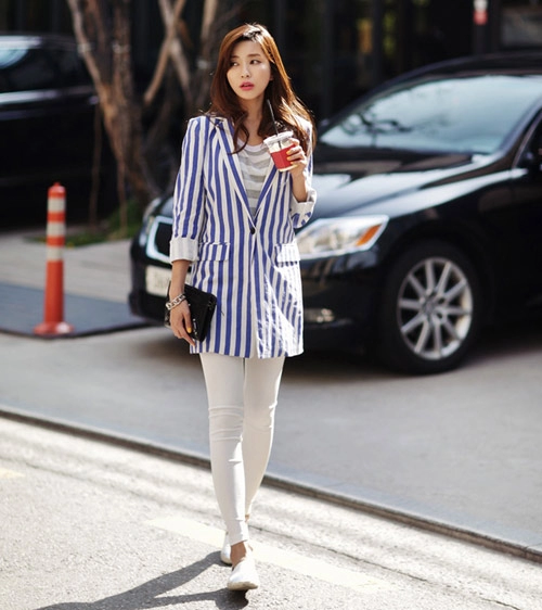 Chọn blazer mùa hè tới công sở