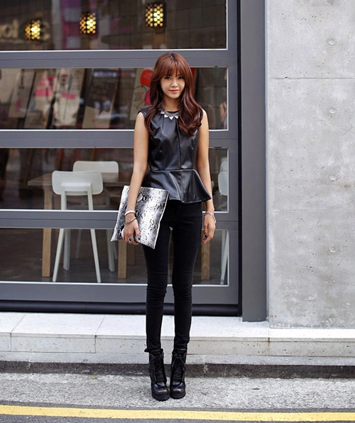 Chọn quần skinny khi không biết mặc gì