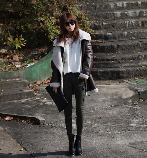 Chọn quần skinny khi không biết mặc gì