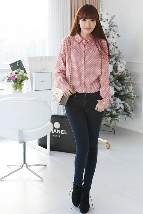 Chọn sơ mi chuẩn cho nữ công sở