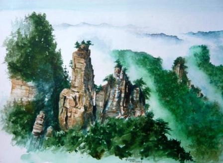 Chốn thần tiên dưới hạ giới hồ nam