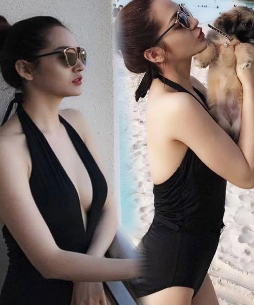 Chưa đến hè nhưng sao việt đã đua nhau khoe dáng với bikini nóng bỏng