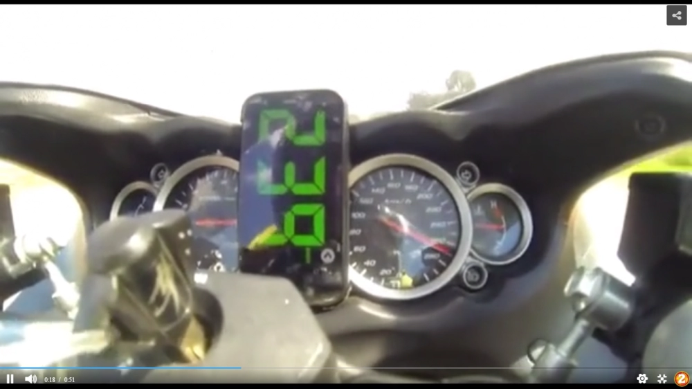 clip thần gió hayabusa top speed 3xxkmh bằng gps