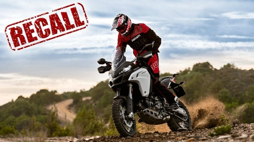 Có khoảng 568 chiếc multistrada 1200 enduro từ 2016-2017 gặp khiếm khuyết về bộ phận giảm sốc