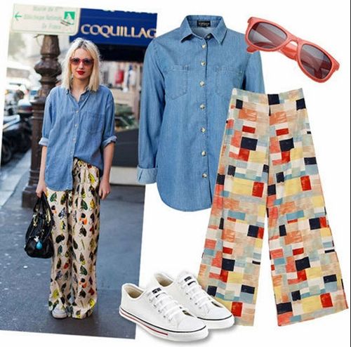 Cùng denim xuống phố ngày hè