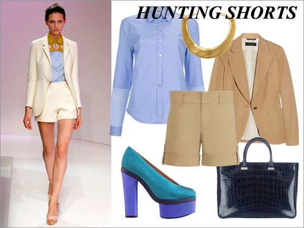 Cùng short cạp cao đón gió đầu thu