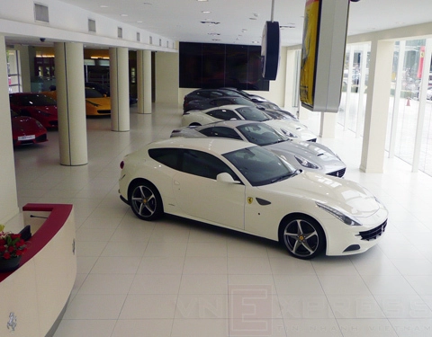  dàn xe ferrari ở kuala lumpur 