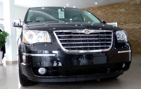  đập hộp chrysler grand voyager 2011 tại việt nam 