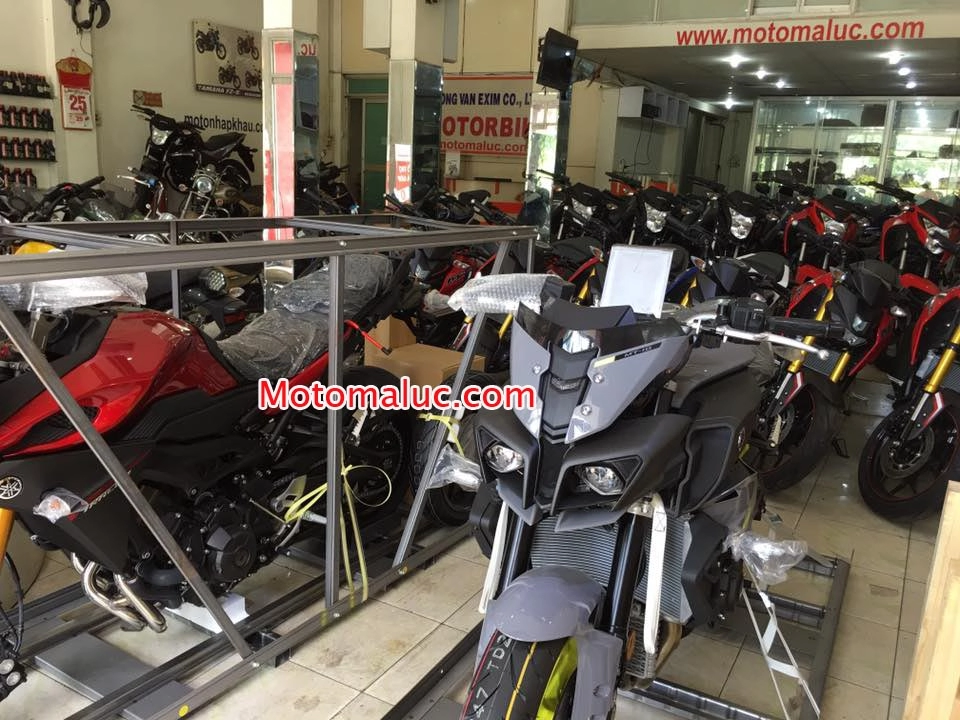 Đập thùng mẫu 2016 châu âu quái vật yamaha mt10 - yamaha mt09 - yamaha mt09 tracer - yamaha xsr900