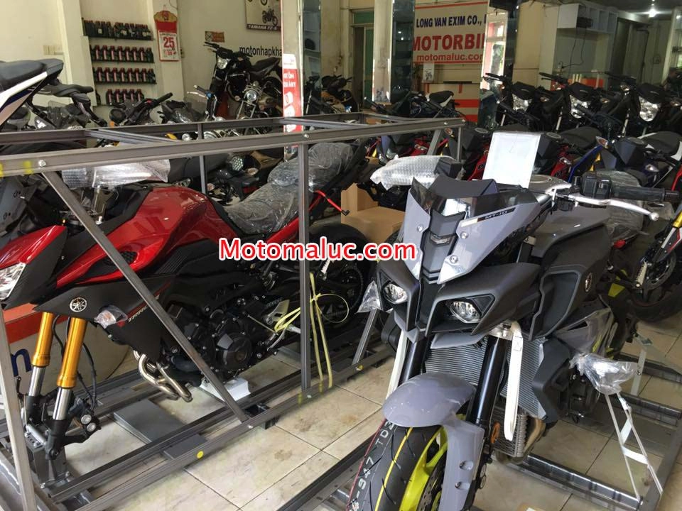 Đập thùng mẫu 2016 châu âu quái vật yamaha mt10 - yamaha mt09 - yamaha mt09 tracer - yamaha xsr900