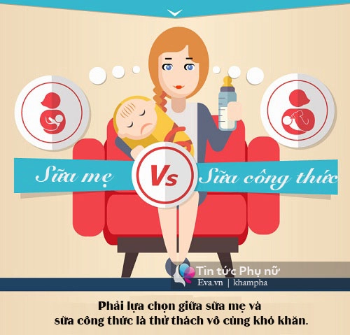 Đặt lên bàn cân những ưu nhược điểm của sữa mẹ và sữa bột