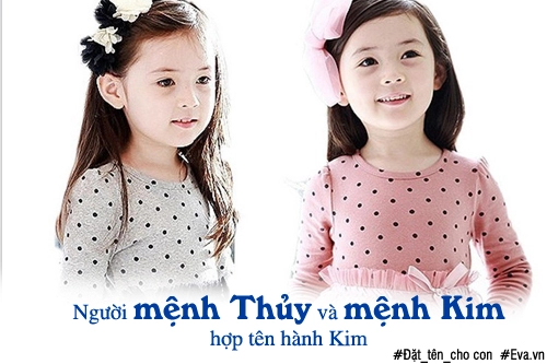 Đặt tên cho con gái hợp mệnh theo ngũ hành