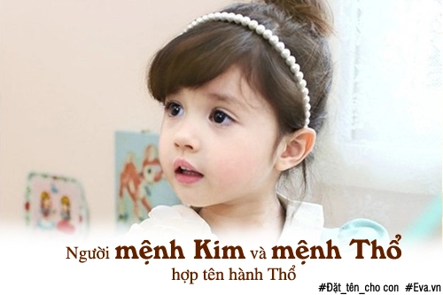 Đặt tên cho con gái hợp mệnh theo ngũ hành