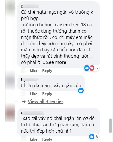 Đi diễn ở trường học á hậu mặc váy siêu ngắn được cđm trung khen ngợi netizen việt tranh cãi