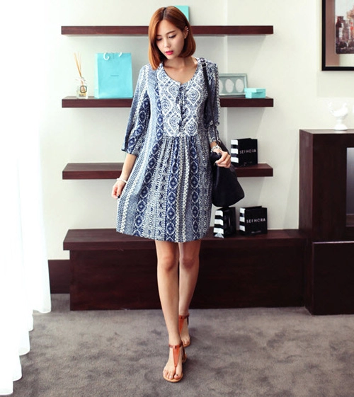 Diện giày đế bệt xinh yêu xuống phố