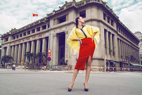 Diệu huyền nổi bật giữa phố thu