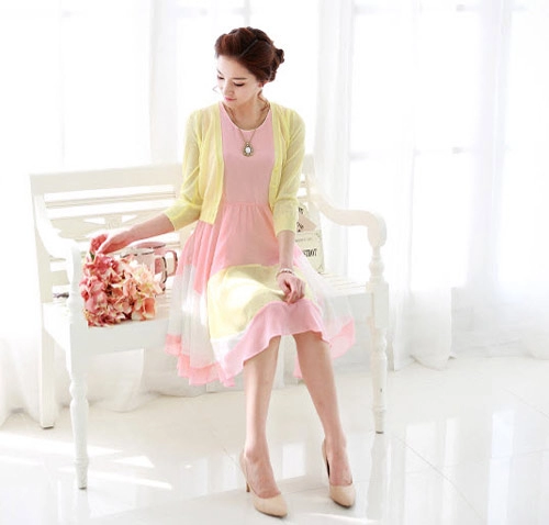 Dịu dàng tinh khôi với áo khoác mỏng