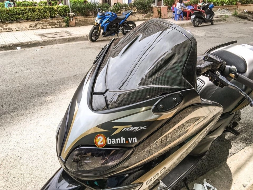 Độ full dàn áo carbon với t-max