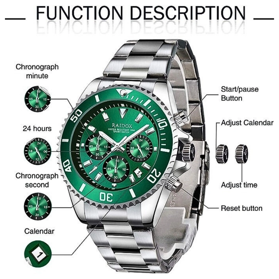 Đồng hồ chronograph là gì cách sử dụng chuẩn và tư vấn mua