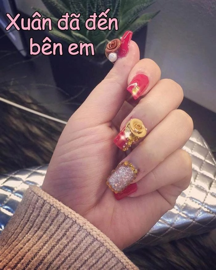 Đua nhau làm nail diện tết nhiều nàng khóc thét vì gặp thảm hoạ kêu trời không thấu