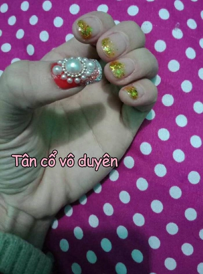 Đua nhau làm nail diện tết nhiều nàng khóc thét vì gặp thảm hoạ kêu trời không thấu