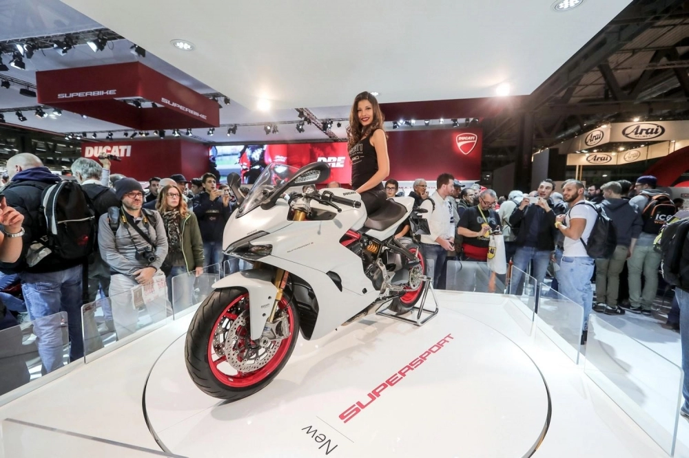 Ducati supersport được đánh giá là mẫu xe đẹp nhất tại sự kiện eicma 2016