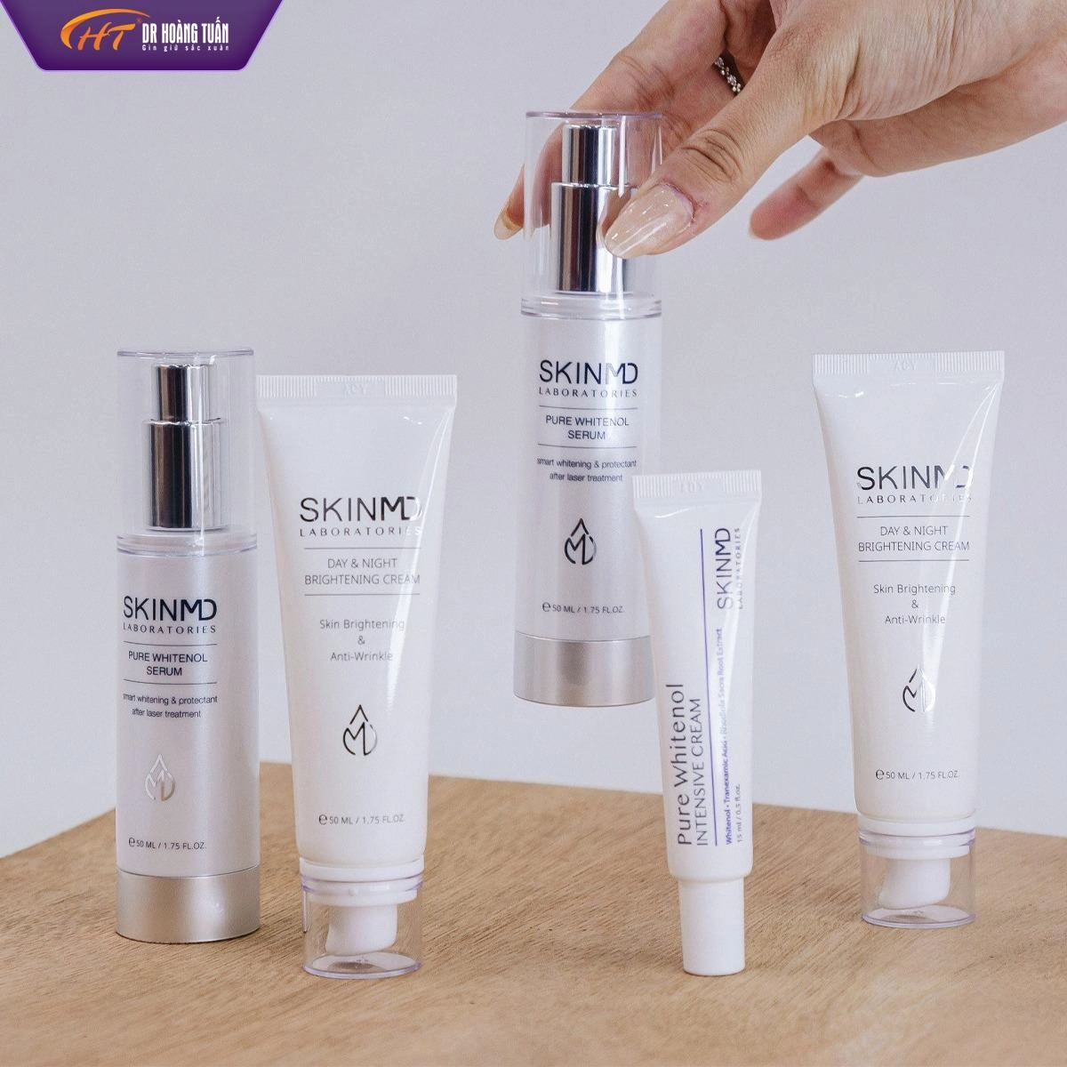 Dược mỹ phẩm skinmd đồng hành gìn giữ sắc xuân cùng thẩm mỹ hoàng tuấn