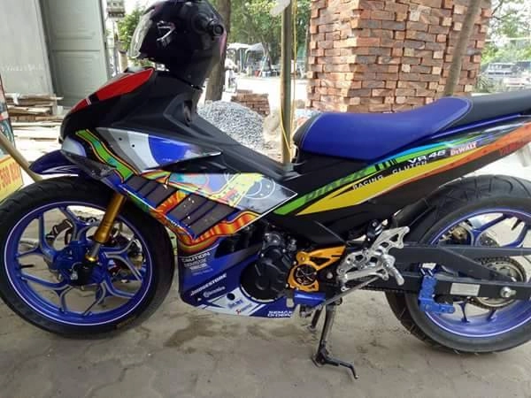 Exciter 150 bảy màu của biker trà vinh