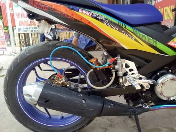 Exciter 150 bảy màu của biker trà vinh