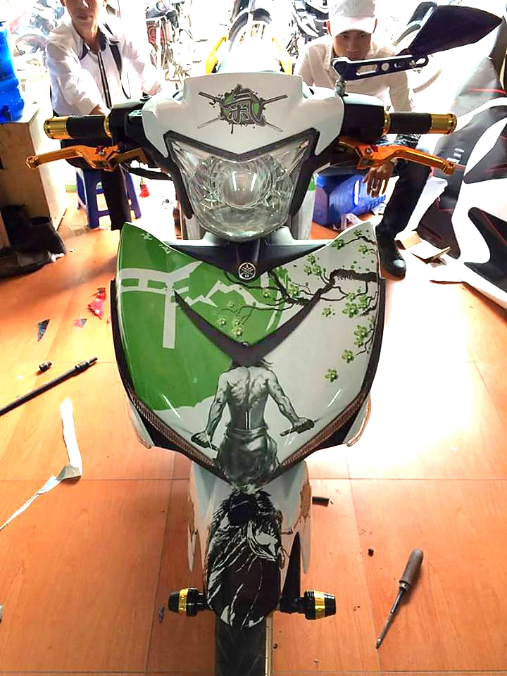 Exciter 150 samurai pô yoshimura