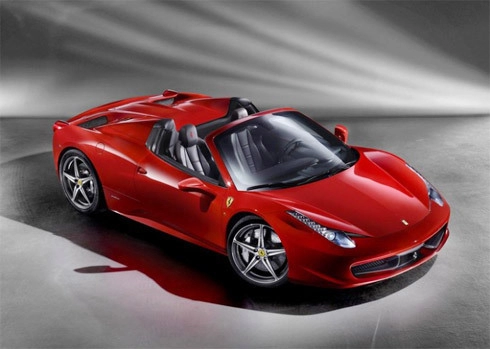  ferrari trình làng 458 mui trần 