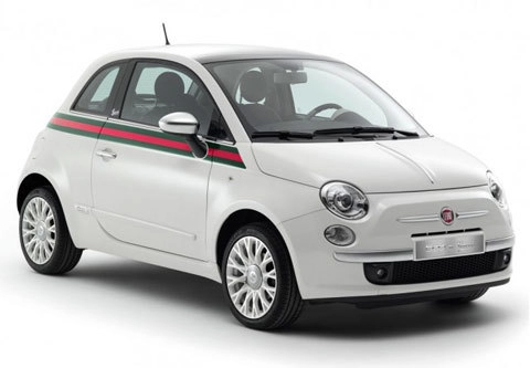  fiat 500 phong cách thời trang gucci 