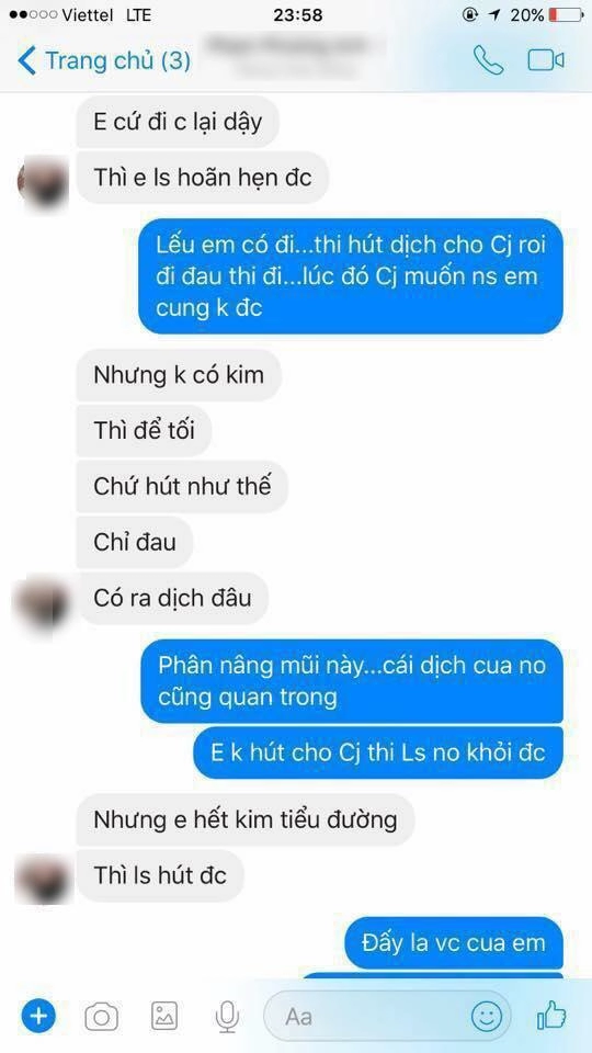 Giao mũi cho bác sĩ 17 tuổi cô gái khóc thét vì hoại tử và mất 7 triệu tiền oan