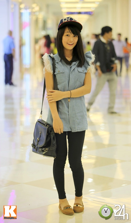 Giới trẻ hà thành khoe cá tính với jeans