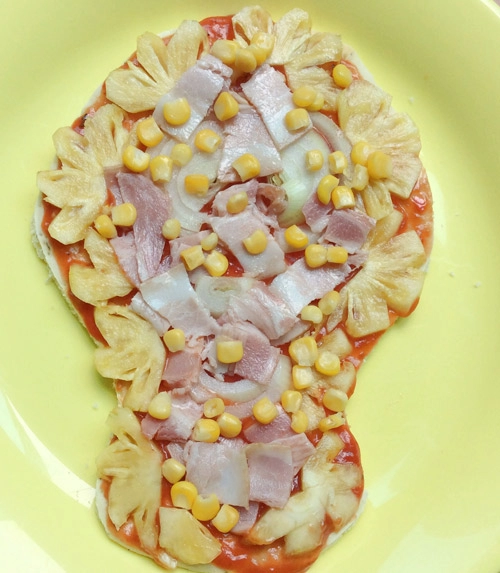 Halloween làm pizza kinh dị nào