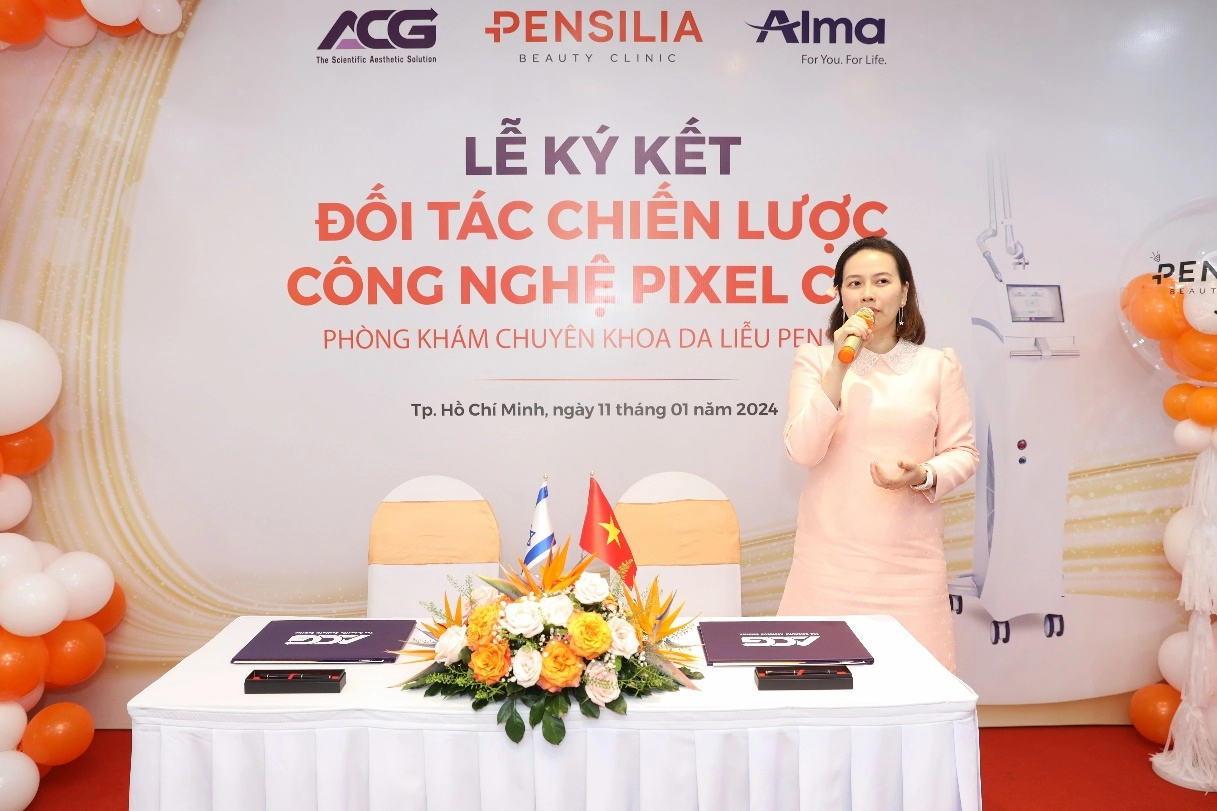 hệ thống phòng khám da liễu thẩm mỹ pensilia tiếp tục đầu tư công nghệ laser alma pixel co2