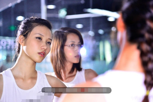Hình ảnh hậu trường thú vị của top model