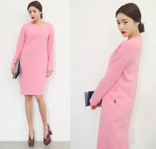 Hóa nàng tiểu thư với váy liền công sở