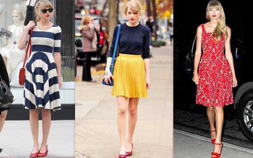 Học taylor swift khoe nét duyên