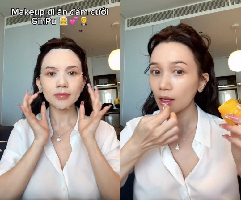 Học thuộc layout make-up đi ăn cưới của u40 độc thân quyến rũ nhất nhì vbiz